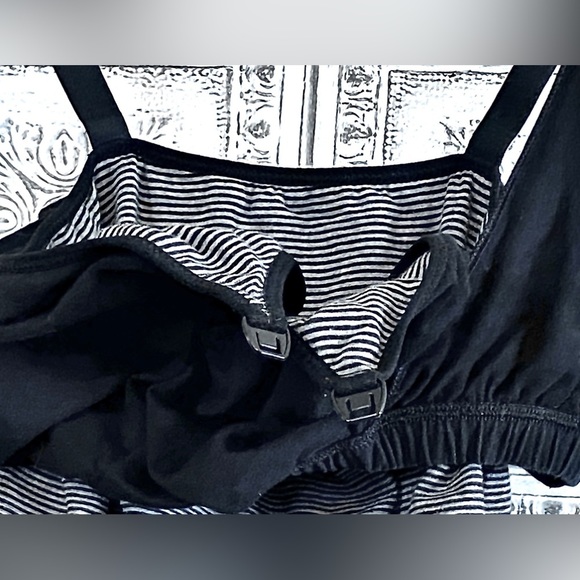 GILLIAN&O’MALLEY Sz-M, Nursing TankTop w/Bra For Feedings-Also Adjustable Straps - Picture 15 of 16